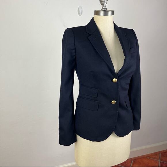J. Crew Navy Blue Schoolboy Blazer - Picture 2 of 8